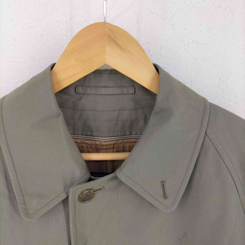 バーバリーズ BURBERRYS 90S 玉蟲 チェックライナー付き ステンカラーコート メンズ