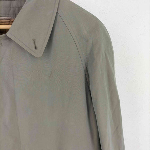 バーバリーズ BURBERRYS 90S 玉蟲 チェックライナー付き ステンカラーコート メンズ