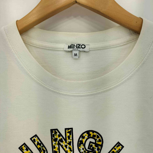 ケンゾーパリス KENZO PARIS トラプリント 半袖クルーネックシャツ メンズ M