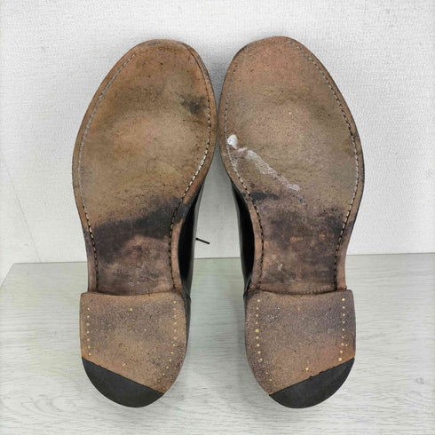 SIR HENRY TRICKETT イングランド製 本革 Vチップ シューズ メンズ US:7