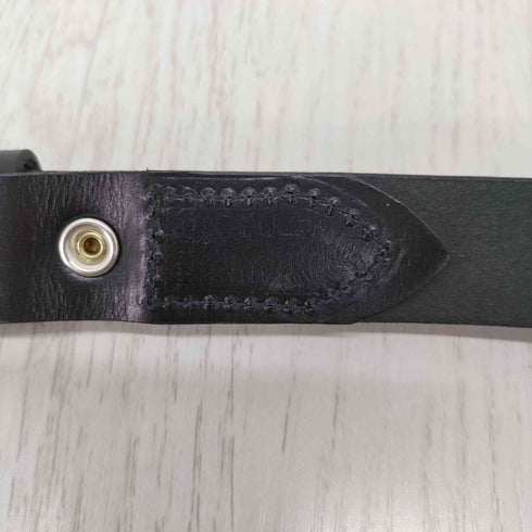 アンセルム ANCELLM BUTTON STUD LEATHER BELT ボタン スタッズ メンズ