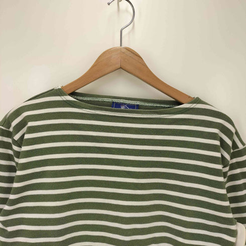 セントジェームス SAINT JAMES フランス製 ボーダー バスクシャツ レディース JPN:S