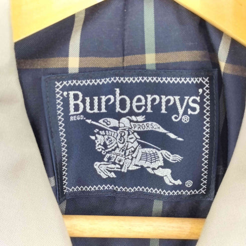 バーバリーズ BURBERRYS 90S 裏地チェック ステンカラーコート メンズ