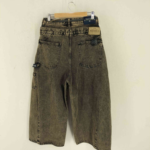 ノーティカ NAUTICA Double Waist Distressed Baggy メンズ M