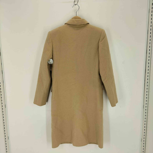 LANCETTI FRANCESCA cashmere angola 比翼ステンカラーコート レディース JPN:40