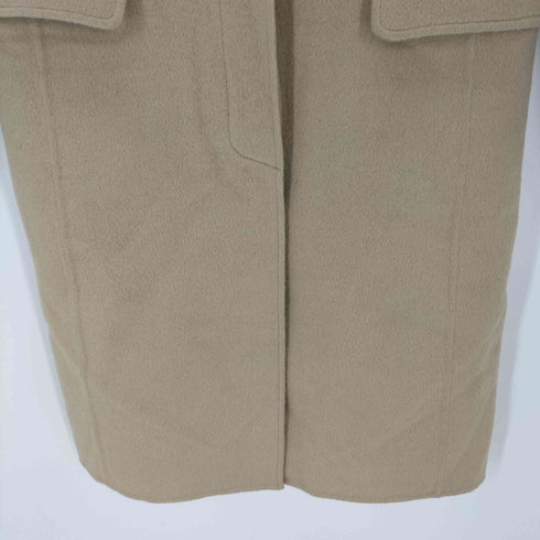 LANCETTI FRANCESCA cashmere angola 比翼ステンカラーコート レディース JPN:40