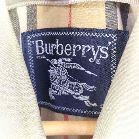 バーバリーズ BURBERRYS 90S 裏地ノバチェック ステンカラーコート メンズ