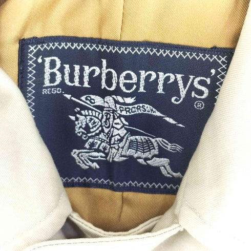 バーバリーズ BURBERRYS 90S ノバチェックライナー付き ステンカラーコート メンズ