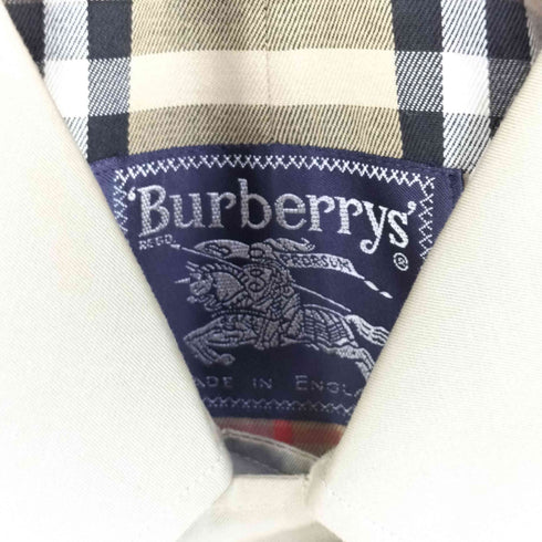 バーバリーズ BURBERRYS 90S イングランド製 裏地ノバチェック ステンカラーコート メンズ