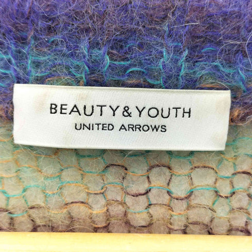 ビューティーアンドユースユナイテッドアローズ BEAUTY & YOUTH UNITED ARROWS モヘヤアルパカカラーニットプルオーバー レディース