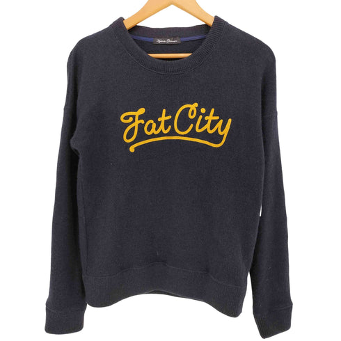 ヒステリックグラマー HYSTERIC GLAMOUR FAT CITY ウール地ニットセーター レディース FREE