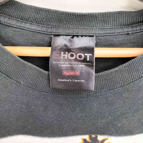 シュート SHOOT ロックバンド ツアー プリント S/S TEE メンズ import:XL