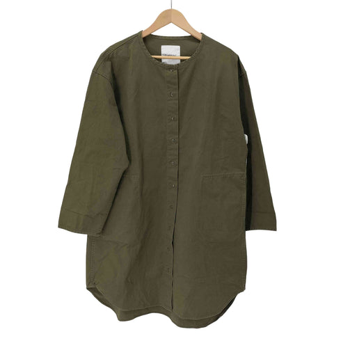 T-ASSAC BANDCOLLAR SHIRT レディース FREE