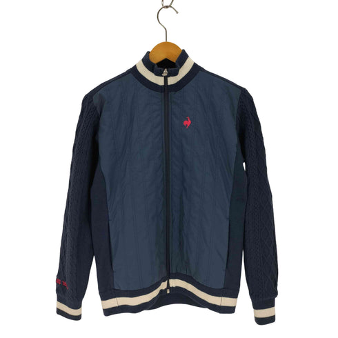 ルコックスポルティフ le coq sportif ニット切替ゴルフジャケット レディース JPN:L
