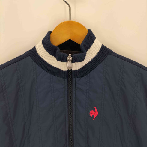 ルコックスポルティフ le coq sportif ニット切替ゴルフジャケット レディース JPN:L