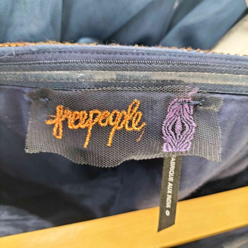 フリーピープル FREE PEOPLE 花刺繍 レース ドレスワンピース レディース