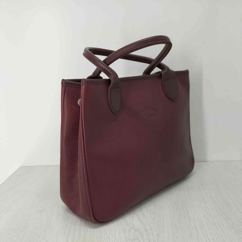 ロンシャン LONGCHAMP レザー ハンドバッグ ポーチ付 レディース