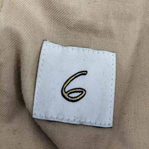 ロクビューティーアンドユースユナイテッドアローズ 6 BEAUTY & YOUTH UNITED ARROWS 24SS コットン チノ パンツ メンズ 36
