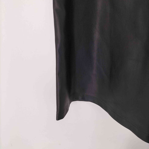 ラウンジドレス Loungedress フェイクレザー フレアスカート レディース JPN:S