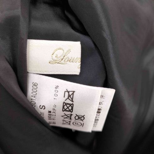 ラウンジドレス Loungedress フェイクレザー フレアスカート レディース JPN:S