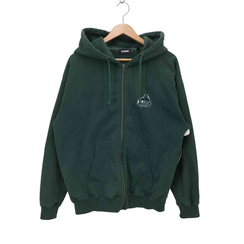 エクストララージ XLARGE BACKSIDE SLANTED OG ZIP HOODED SWEATSHIRT フルジップパーカー メンズ JPN:M