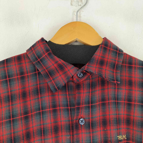 PBLIM チェック柄 L/S シャツ メンズ