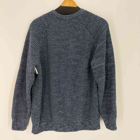 エルエルビーン L.L.Bean リブ編みクルーネックコットンニット メンズ JPN:M
