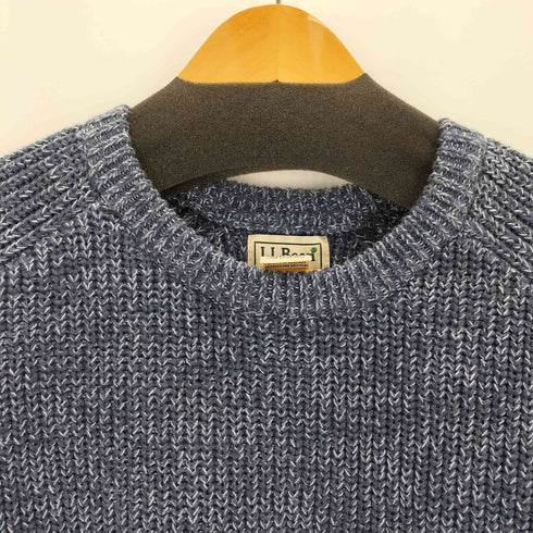 エルエルビーン L.L.Bean リブ編みクルーネックコットンニット メンズ JPN:M