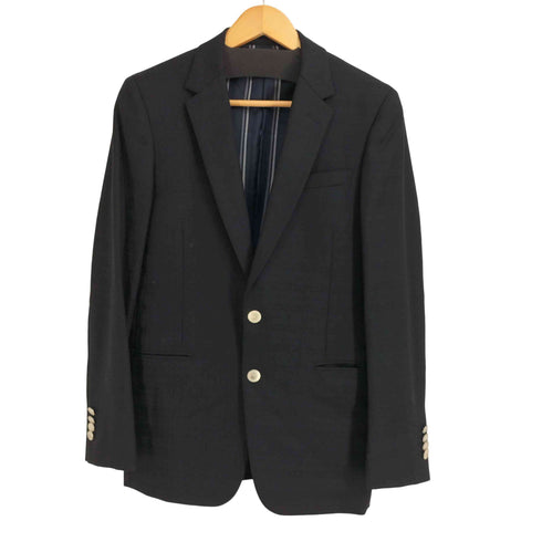 トゥモローランド TOMORROWLAND 22AW ウールフランネル ストライプ シングルブレステッド2Bジャケット FOX FLANNEL メンズ JPN:44
