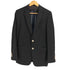 トゥモローランド TOMORROWLAND 22AW ウールフランネル ストライプ シングルブレステッド2Bジャケット FOX FLANNEL メンズ JPN:44