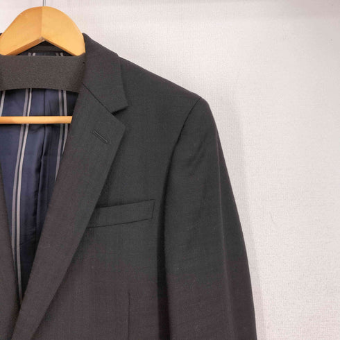 トゥモローランド TOMORROWLAND 22AW ウールフランネル ストライプ シングルブレステッド2Bジャケット FOX FLANNEL メンズ JPN:44