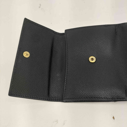 サルヴァトーレフェラガモ Salvatore Ferragamo ダブル ガンチーニ メタルパーツ レザー 三つ折り財布 レディース