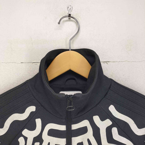 ジェレミースコット JEREMY SCOTT ×KEITH HARING BK2 SUIT トリプルコラボトラックジャケット メンズ S