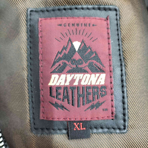 DAYTONA リアルレザー シングルライダース ジャケット メンズ import:XL