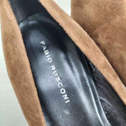 ファビオルスコーニ FABIO RUSCONI スウェードパンプス レディース EUR:38