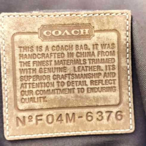 コーチ COACH ミニシグネチャー ショルダーバッグ キャンバス レディース