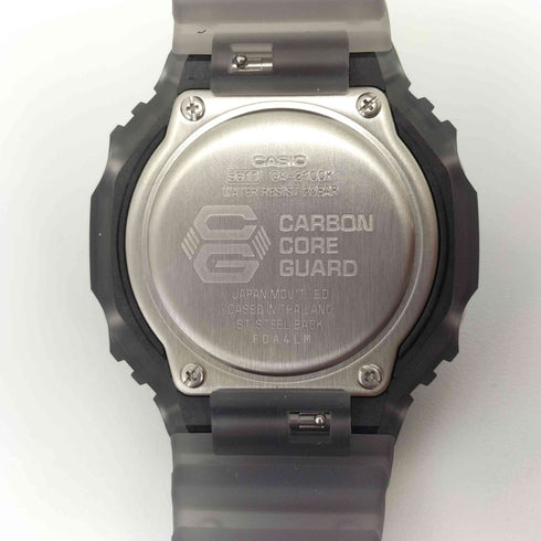 カシオ CASIO G-SHOCK GA-2100K-1AJF スケルトンカラー クオーツ時計 メンズ