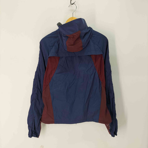 SOUTHFISH ナイロン切替 バイカラーパーカー レディース import:M