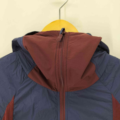 SOUTHFISH ナイロン切替 バイカラーパーカー レディース import:M