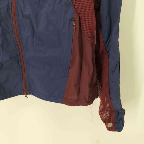 SOUTHFISH ナイロン切替 バイカラーパーカー レディース import:M