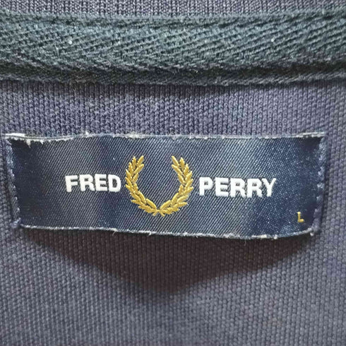 フレッドペリー FRED PERRY テープロゴ トラックジャケット メンズ import:L