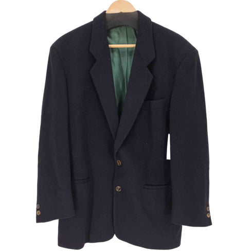 ボスヒューゴボス BOSS HUGO BOSS cashmere 西ドイツ製 カシミヤ混 2Bテーラードジャケット メンズ EUR:46