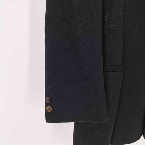 ボスヒューゴボス BOSS HUGO BOSS cashmere 西ドイツ製 カシミヤ混 2Bテーラードジャケット メンズ EUR:46