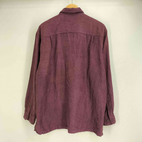 コンセンサス consensus SPORTSWEAR 90-00S スエード L/Sシャツ メンズ import:L