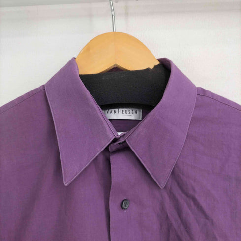 ヴァンヒューゼン VAN HEUSEN 無地 L/S シャツ メンズ FREE