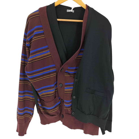 カラービーコン kolor BEACON 23SS ポリエステルコットンドッキングカーディガン メンズ JPN:3