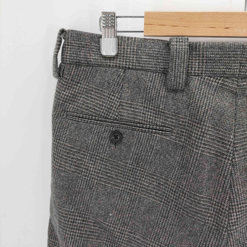 マーガレットハウエル MARGARET HOWELL FOX BROTHERS グレンチェック タックスラックス メンズ JPN:L
