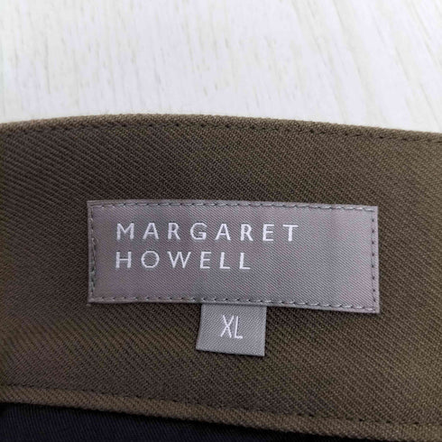 マーガレットハウエル MARGARET HOWELL BRUSHED WOOL COTTON TWILL TROUSER メンズ JPN:XL