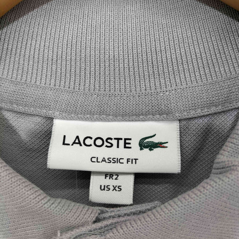 ラコステ LACOSTE CLASSIC FIT Short Sleeve Polo Shirt 鹿の子 ポロシャツ メンズ import:XS