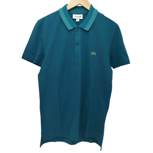 ラコステ LACOSTE REGULAR FIT Short Sleeve Polo Shirt 鹿の子 ポロシャツ メンズ JPN:2